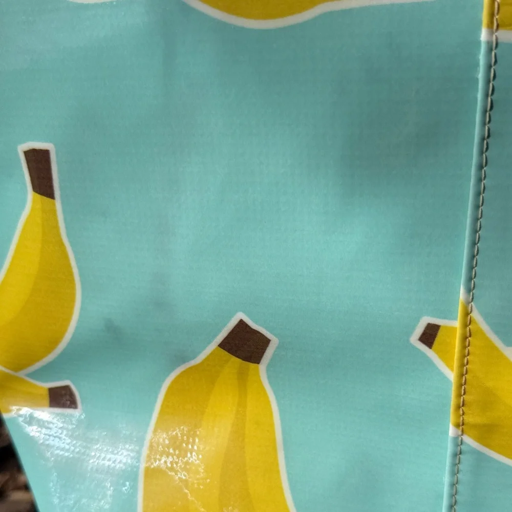 Consuela Turquoise Banana Print Tote - Picture 9 of 9